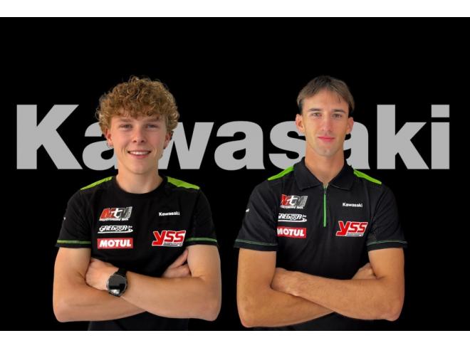 L'équipe MTM Kawasaki rejoindra le championnat du monde de motos sportives avec Xavi Artigas et Loris Veneman